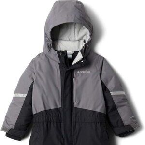 🆕Columbia Kid's Buga II Suit- Unisex 2T- Black / City Grey- NEW without tag